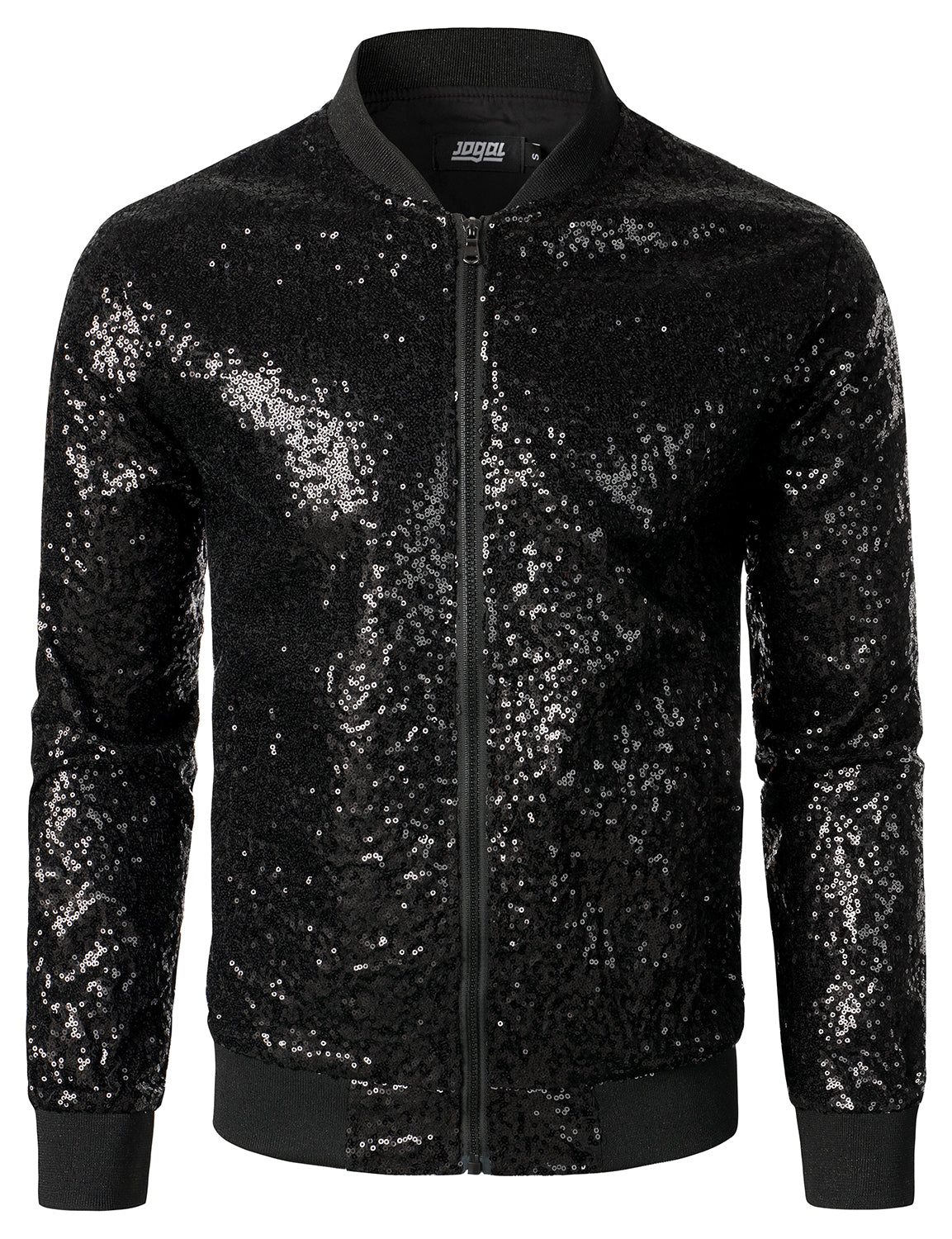 Drawouf - Sequin Zip Bomber Jacket