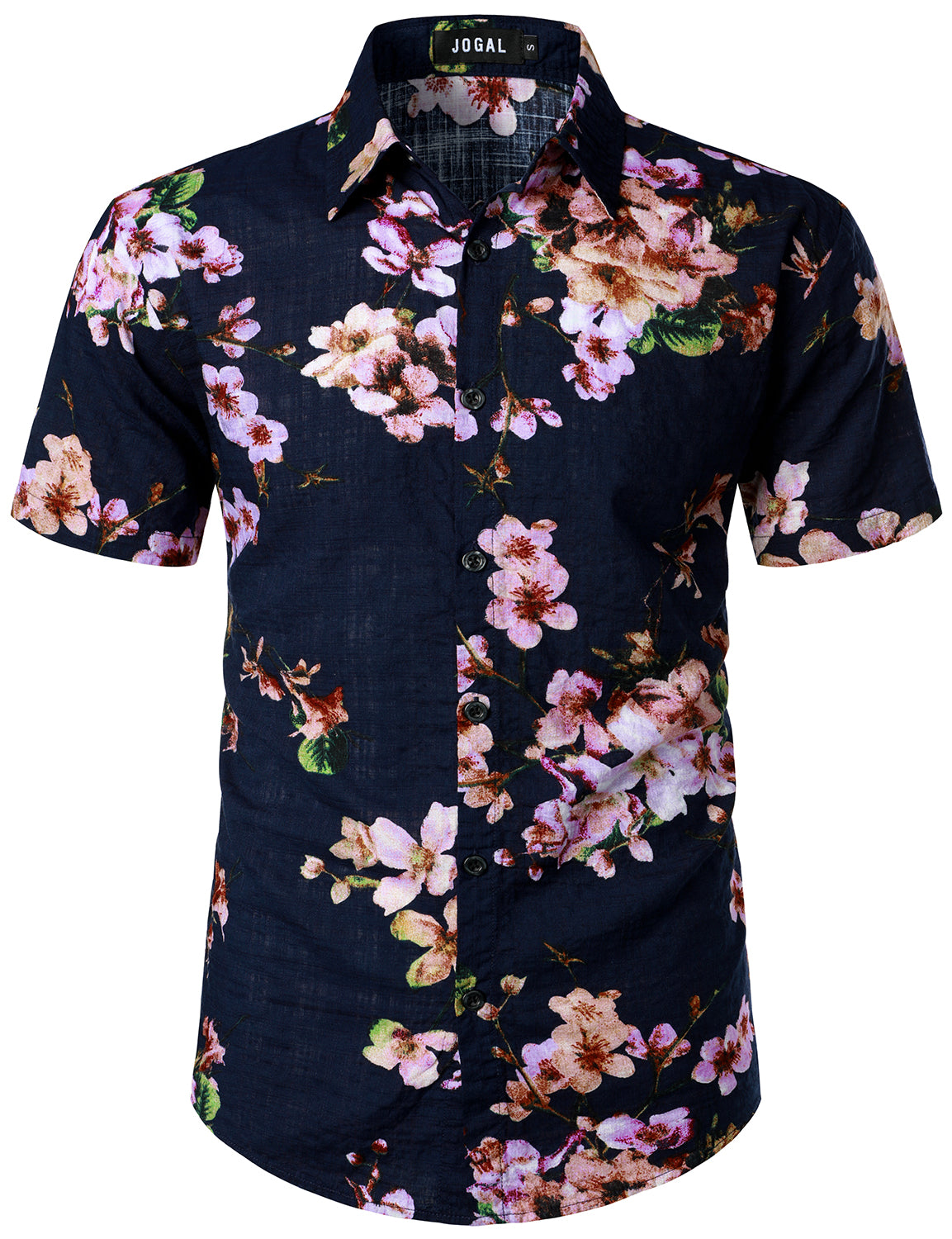  Mens Casual Button Down Hawaiian Floral Shirts Short