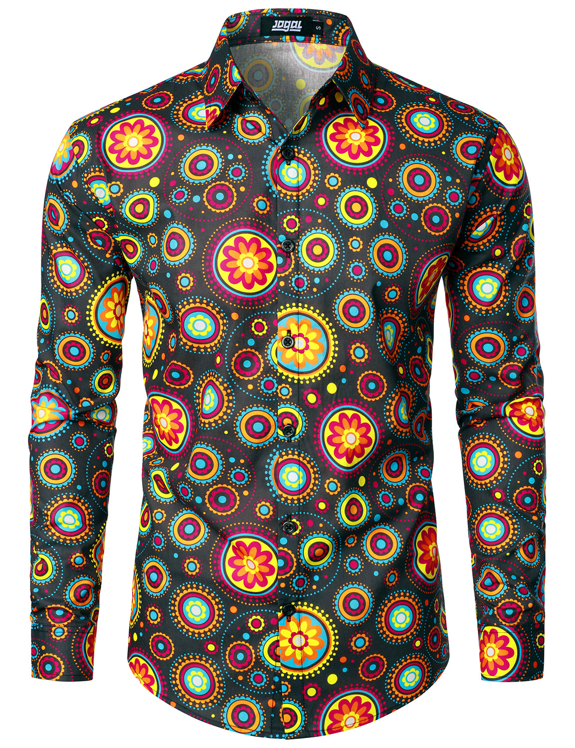 Retro Floral Print Shirt > Casual Shirt > Button Up Shirt