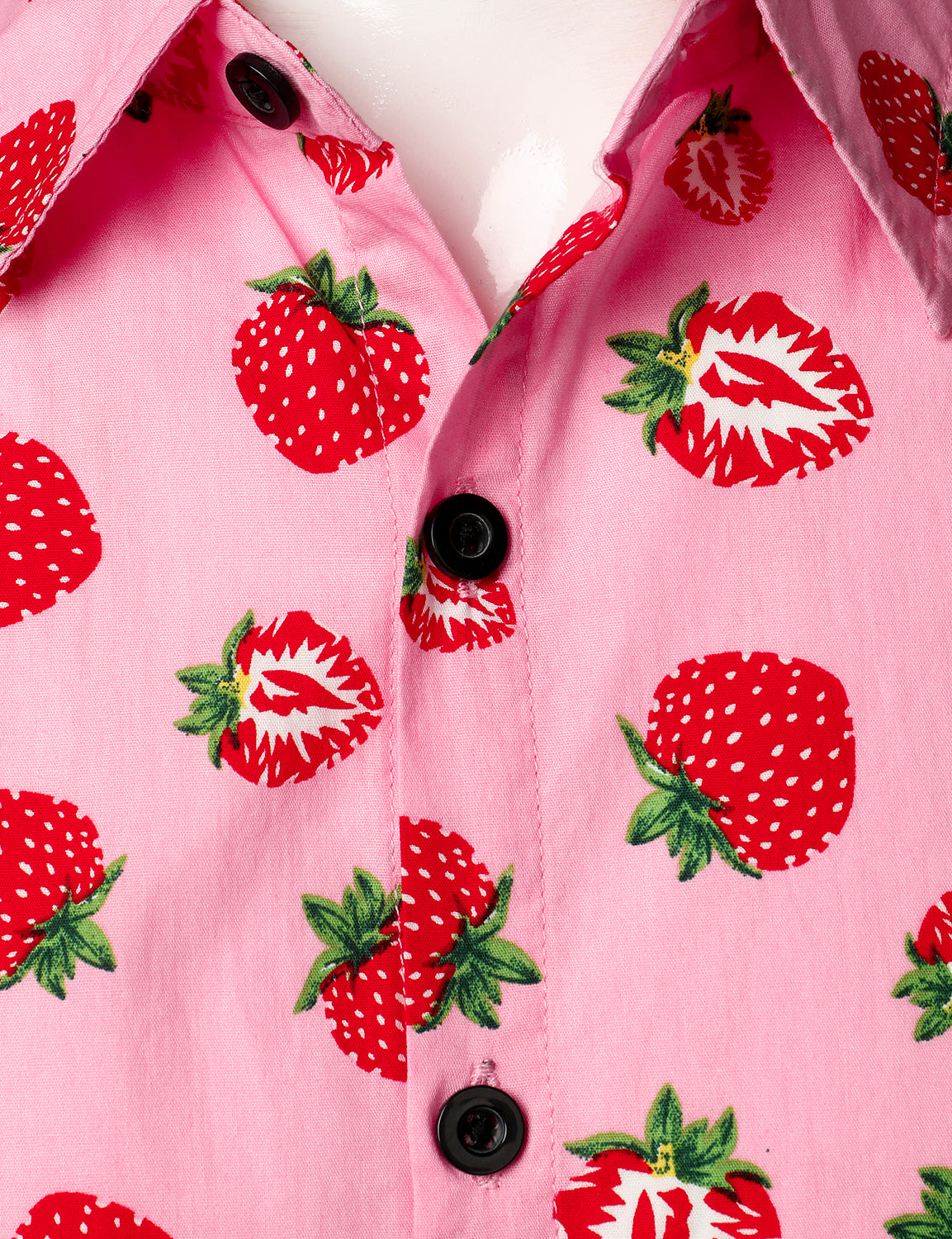 Strawberry for Men, Women, Fruit Shirt Summer Hawaiian Shirt